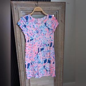 Colorful Abstract Print Dress